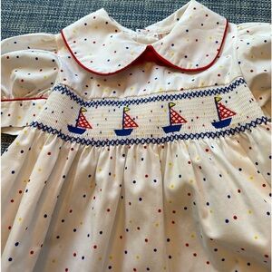 VINTAGE SMOCKED DRESS
